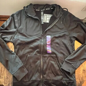 RBX | X-Train colorblock fleece full zip mens hoodie. Size:M